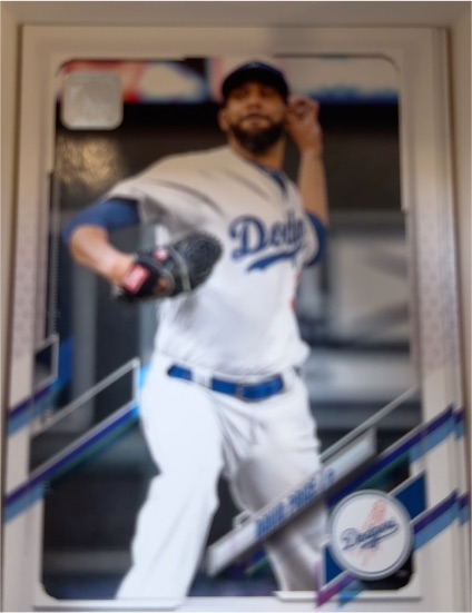 2021 Topps #416 David Price Los Angeles Dodgers — front