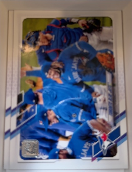 2021 Topps #438 Toronto Blue Jays — front