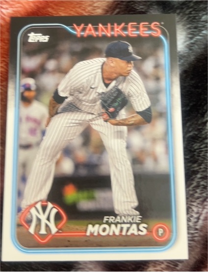 2024 Topps #unknown Frankie Montas — front