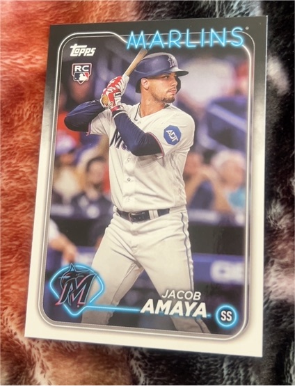 2024 Topps Series 1 #144 Jacob Amaya — front