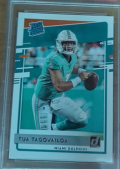 2020 Donruss #302 Tua Tagovailoa — front