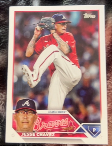 2023 Topps Update #US65 Jesse Chavez — front