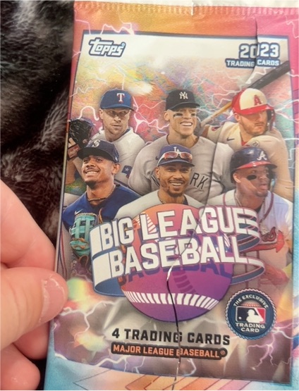 2023 Topps Big League Baseball Pack — front