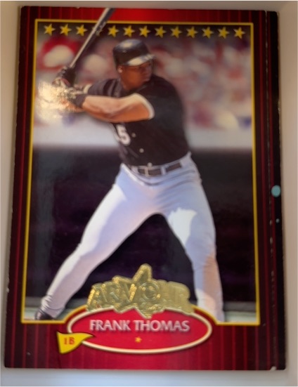 1994 Playoff Armour Stars #6 Frank Thomas — front