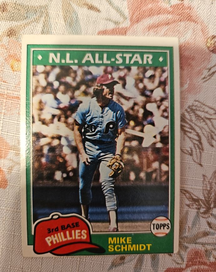 1981 Topps #540 Mike Schmidt — front