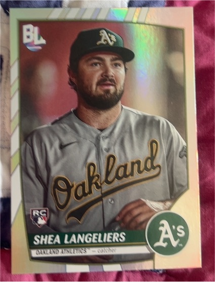 2023 Topps Big League #212 Shea Langeliers — front