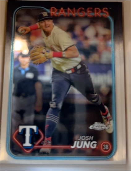 2024 Topps Chrome #214 Josh Jung — front