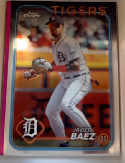 2024 Topps Chrome #109 Javier Baez — front