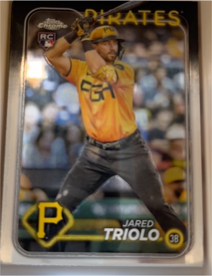 2024 Topps Chrome #79 Jared Triolo — front