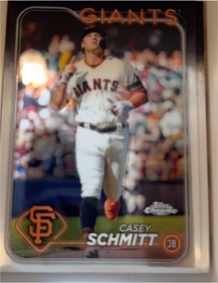 2024 Topps Chrome #220 Casey Schmitt — front