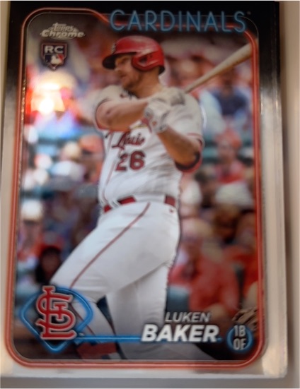 2024 Topps #207 Luken Baker — front