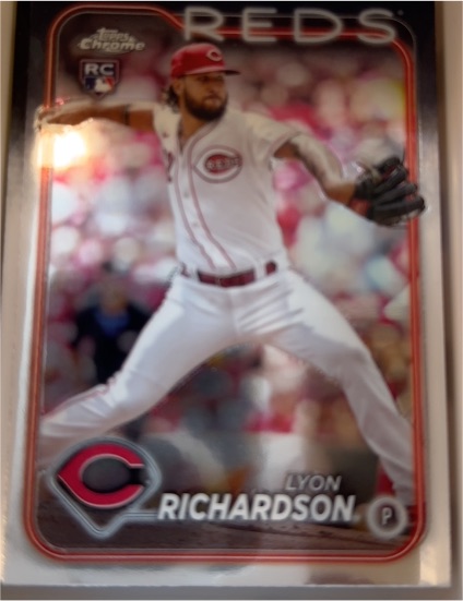 2024 Topps Chrome #230 Lyon Richardson — front