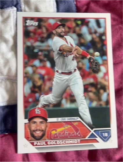 2023 Topps #100 Paul Goldschmidt — front