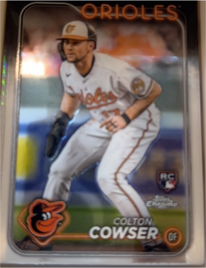 2024 Topps Chrome #278 Colton Cowser — front