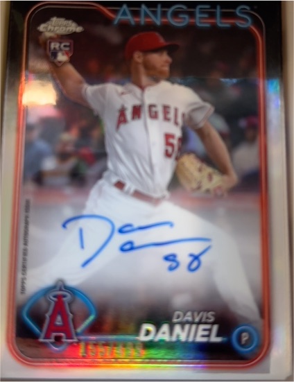 2024 Topps Chrome #RA-DD Davis Daniel — front