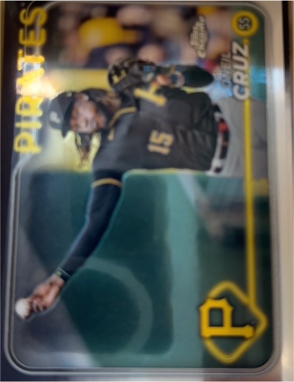 2024 Topps Series 1 #90 Oneil Cruz — front