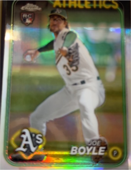 2024 Topps Chrome #91 Joe Boyle — front