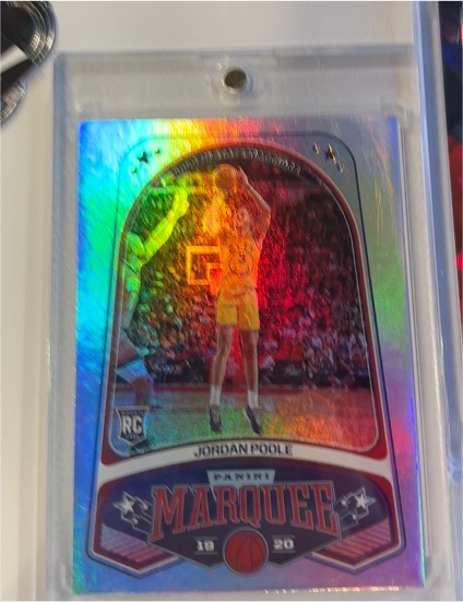 2019-20 Panini Chronicles Marquee #264 Jordan Poole — front