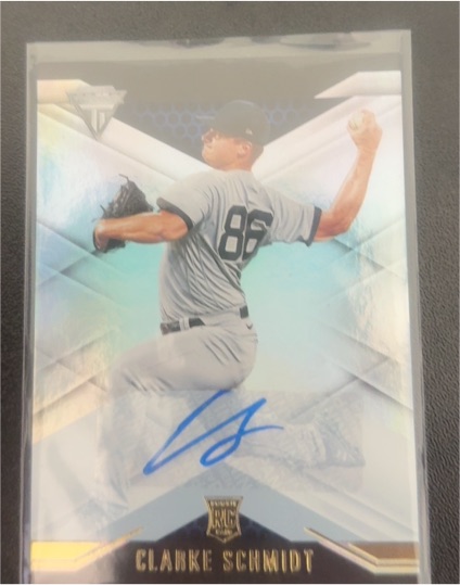 2021 Panini Chronicles Titanium #8 Clarke Schmidt — front