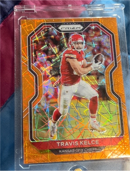 2020 Panini Prizm Football #122 Travis Kelce — front