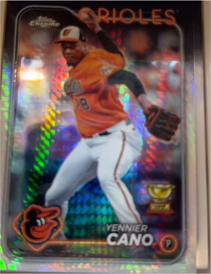 2024 Topps Chrome #130 Yennier Cano — front