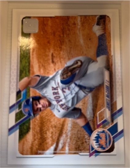 2021 Topps #410 James McCann — front