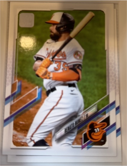 2021 Topps #39 Billy McKinney — front
