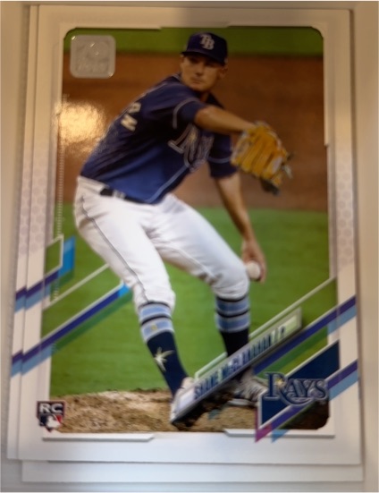 2021 Topps #408 Shane McClanahan — front