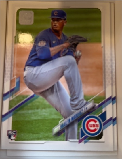 2021 Topps Series 2 #404 Brailyn Marquez — front