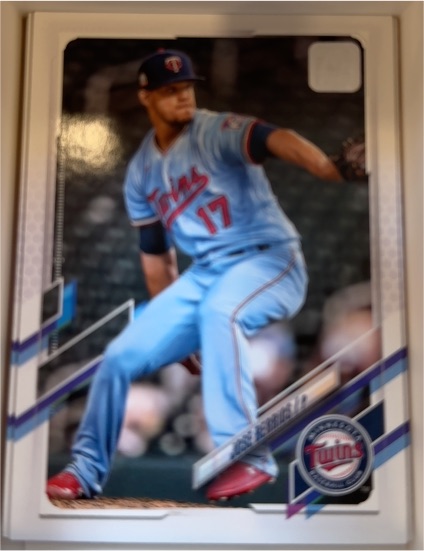 2021 Topps #395 Jose Berrios — front