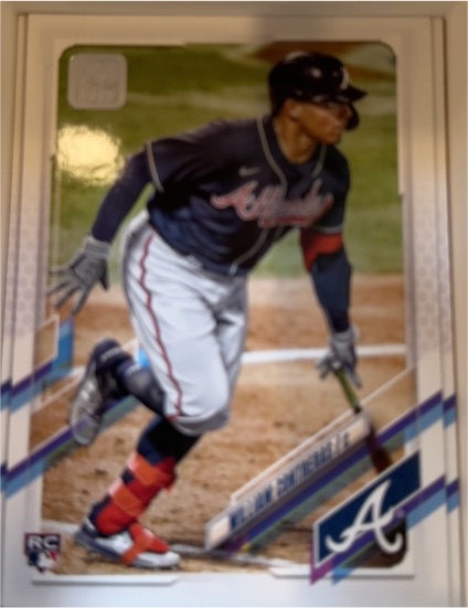 2021 Topps #390 William Contreras Rookie Card — front