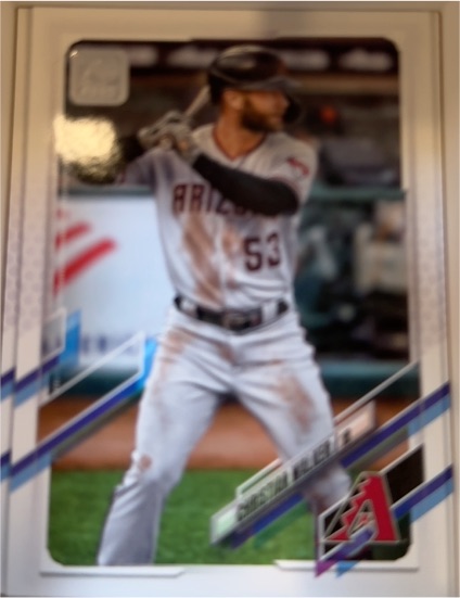 2021 Topps #386 Christian Walker Arizona Diamondbacks — front