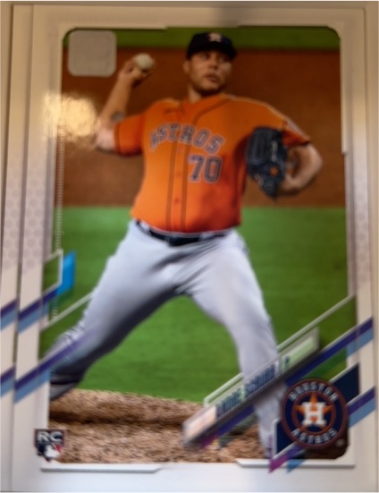 2021 Topps #384 Andre Scrubb — front