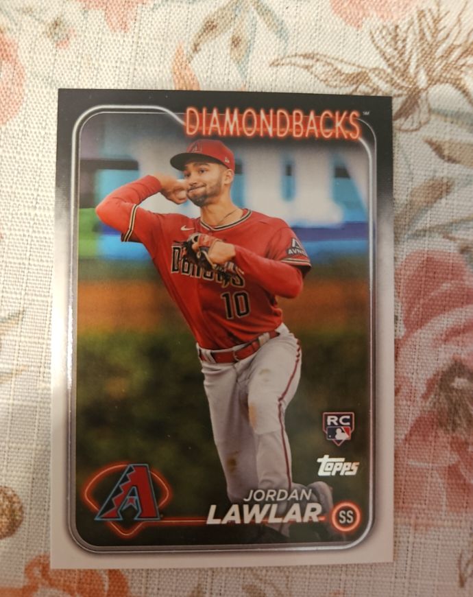 2024 Topps Series 2 #451 Jordan Lawlar — front