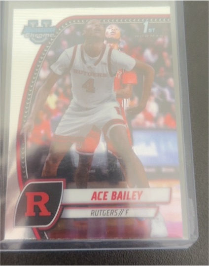 2024-25 Bowman Chrome University #1 Ace Bailey — front