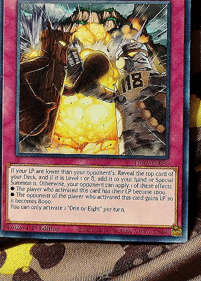2020 Yu-Gi-Oh! Phantom Rage #PHRA-EN080 One or Eight — front