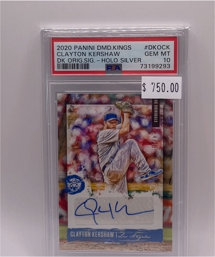 2020 Panini Diamond Kings #DKOCK Clayton Kershaw — front
