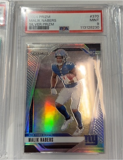 2024 Panini Prizm #370 Malik Nabers — front