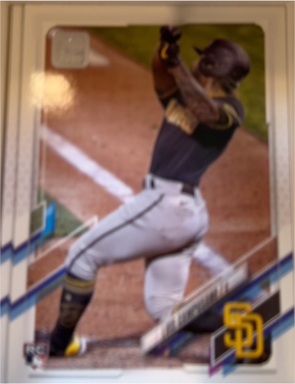 2021 Topps #381a Luis Campusano — front