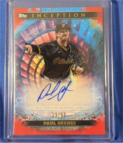 2024 Topps Inception #39/50 Paul Skenes — front