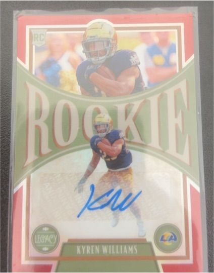 2022 Panini Legacy #147 Kyren Williams Rookie — front