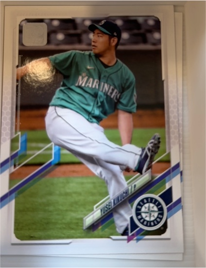 2021 Topps #366 Yusei Kikuchi — front