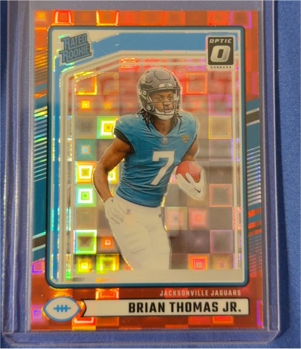 2024 Panini Donruss Optic #313 Brian Thomas Jr. — front