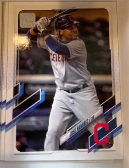 2021 Topps Series 2 #360 Jose Ramirez — front