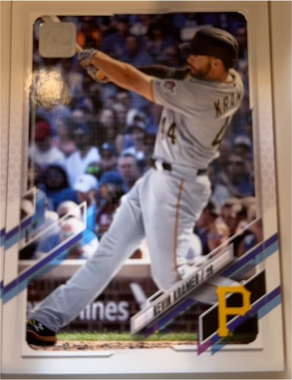 2021 Topps #344 Kevin Kramer — front