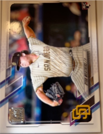 2021 Topps #335 Ryan Weathers — front