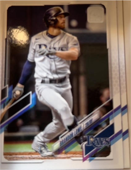 2021 Topps #334 Brandon Lowe — front