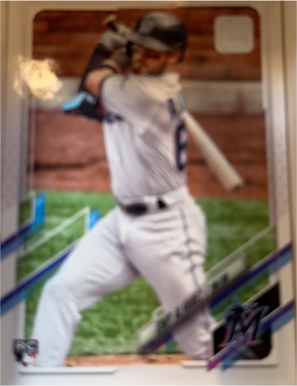 2021 Topps #326 Eddy Alvarez — front