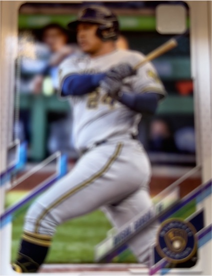 2021 Topps Gold Star Series One #307 Avisail Garcia — front