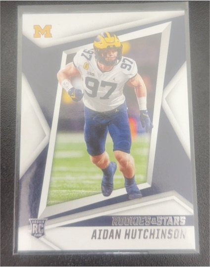 2022 Panini Chronicles Draft Picks Rookies & Stars #16 Aidan Hutchinson — front